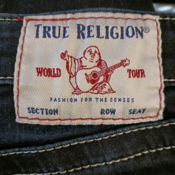 True Religion Halle mid rise super skinny jeans.  Size 28. - Picture 3 of 12